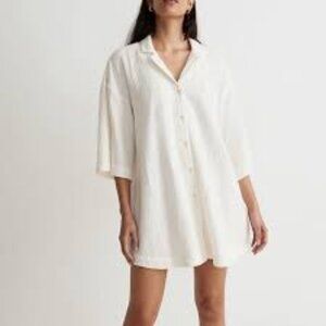 Madewell Lightspun Swim Coverup